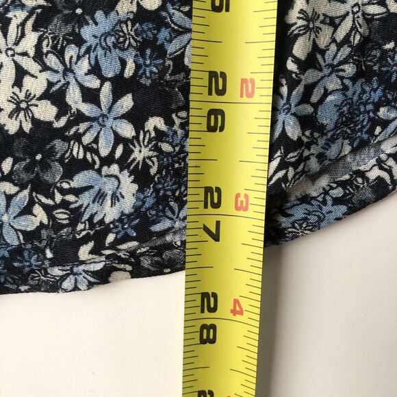 Karen Kane Floral Print Long Sleeve Blouse Pullover V Neck Shirt Small NWT - Picture 7 of 13